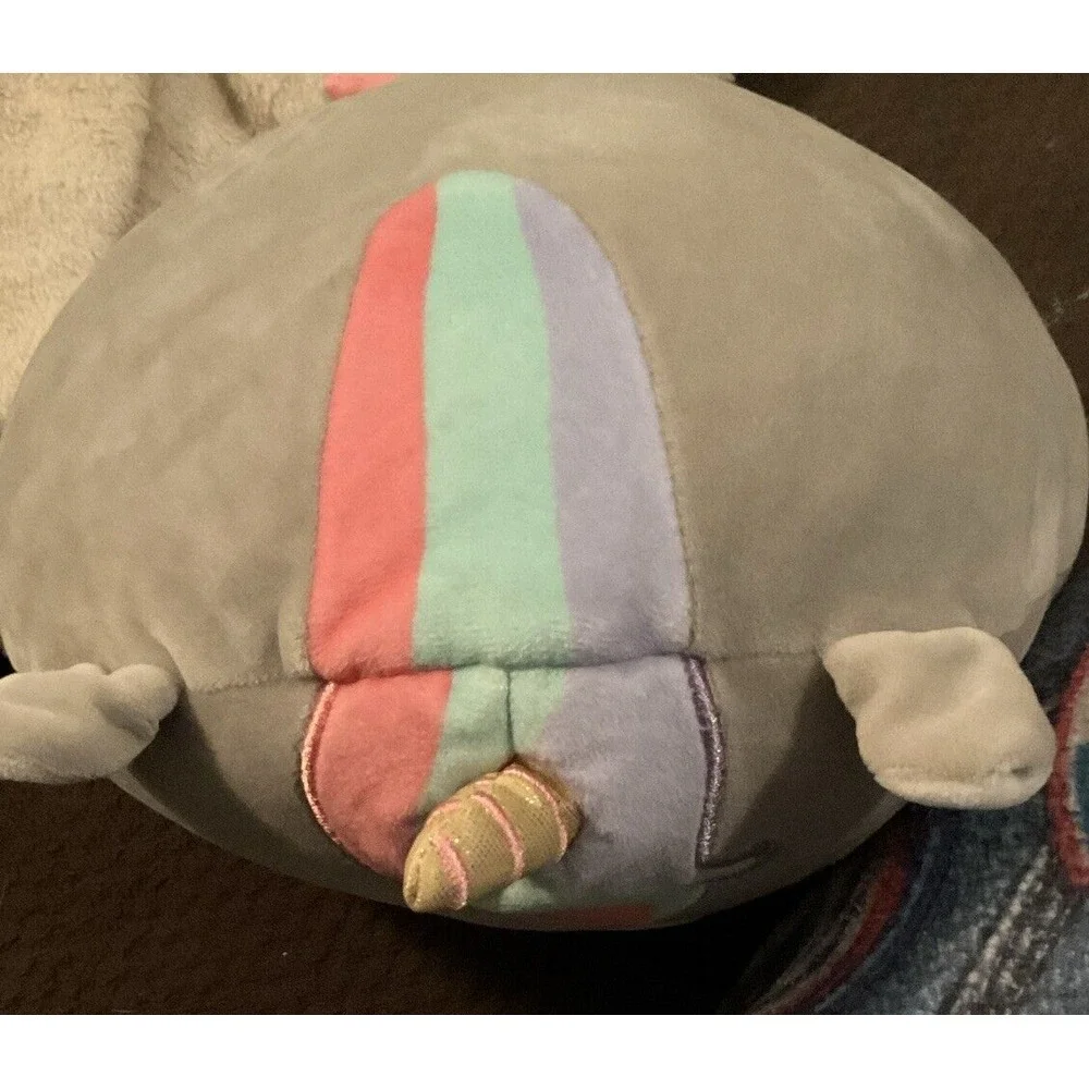 Original Squishmallow, Teresa The Grey Unicorn,‎ 9in, Plush, No Tag